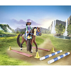 Playmobil® 71355 Zoe and blaze avec parcours d'obstacles pas cher