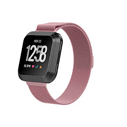 Milanese Loop Metal Replacement Bracelet Strap Bracelets pour Fitbit Versa