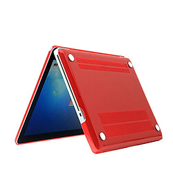 Avis Wewoo Housse Étui rouge pour Macbook Pro 15,4 pouces de protection en cristal dur