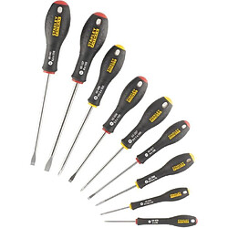 Jeu de 10 Tournevis - STANLEY FATMAX - FMHT65439-0 - Electricien + Mecanicien + Phillips + Testeur