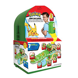 Pokemon PKW0029 Pokemon Carry Case Play Set Backpack Battle Area pas cher