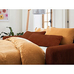 Lisa Design Owen - canapé 3 places convertible - couchage quotidien - matelas 12 cm - en velours côtelé pas cher