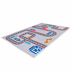 Paris Prix Tapis Enfant Imprimé Coco III Multicolore 120 x 180 cm