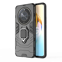 Htdmobiles Coque pour Honor Magic 6 Lite 5G - housse etui rigide anti choc + verre trempe - NOIR