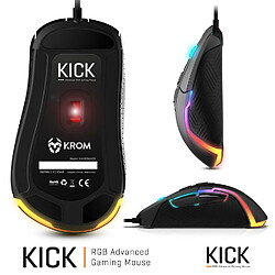 Souris optique gamer Krom Kick