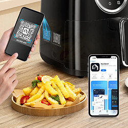 Avis Aigostar Odin - Friteuse à air chaud 0% BPA. 1400W, capacité de 4.2L. 8 menus préprogrammés et mode manuel. Écran LED tactile