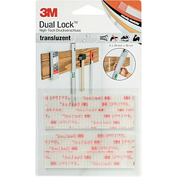 3M Dual Lock Klett-Power High-Tech fermeture à pression 19 mm x 100 mm, autocollant