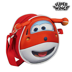 Totalcadeau Sac 3D en polyester et EVA Super Wings - Sac à dos cartable enfant pas cher