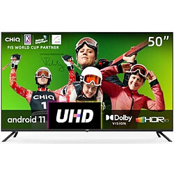 Chiq TV LED 4K 126 cm U50GLX Android Smart TV, UHD, 4K