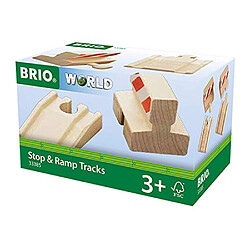 Brio 33385 Lot de 2 rampes et 2 butoirs