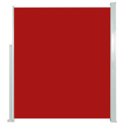 Maison Chic Auvent latéral | Store extérieur | Auvent solaire de patio 160x300 cm Rouge -GKD47336