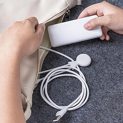 Acheter SANAG Câble Multi Chargeur Usb Et Batterie Externe 7000Mah -Câble Multi Usb 4 En 1 Usb C, Usb, Lighting Et Micro Usb Et Batterie Externe Charge Rapide - Mr Bio Pack Hepta Blanc