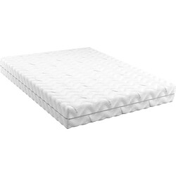 No Name BAMBU - Matelas - 160x200 cm - Epaisseur 20 cm - Réversible - Ressorts ensachés