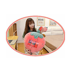 Universal 55 cm Un sac de jouets en peluche, des jouets d'oreiller à collation douce, des cadeaux pour enfants, un canapé de fraise amusant (rose)