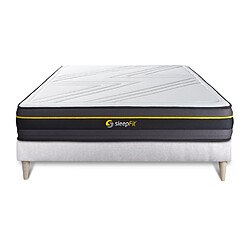 Avis Sleepfit Ensemble 140x190 matelas ACTIVE + sommier kit blanc