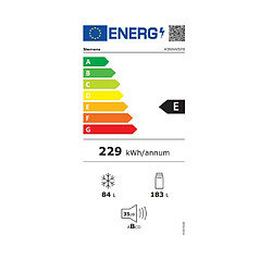 Réfrigérateur combiné intégrable à glissière 267l - KI86VVSE0 - SIEMENS