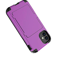 Universal Étui de téléphone mobile YH-FLIP avec miroir de maquillage, adapté à l'étui de téléphone mobile anti-décompte de la série Samsung (violet)