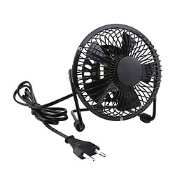 Avis Ventilateur USB Portable Mini Ventilateur En Fer Forgé Petit Ventilateur De Bureau Adapté Aux Ventilateurs Électriques À La Maison Et Au Bureau Prise UE