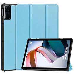 Etui en PU DUX DUCIS fonction d'éveil/veille automatique avec support pour votre Xiaomi Redmi Pad - bleu ciel