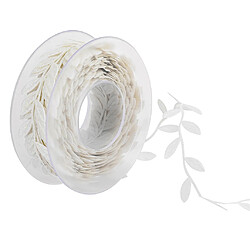 15m feuilles ruban garniture guirlande pour les murs de mariage artisanat décor beige