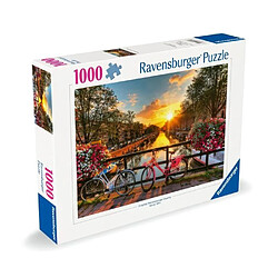 Ravensburger - Puzzle 1000 pieces - Vélos a Amsterdam - Adultes & enfants des 14 ans - Puzzle de qualité supérieure - 12000662 pas cher