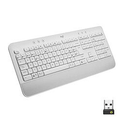 Clavier Logitech Signature K650 Espagnol Qwerty Blanc