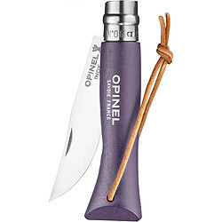 Avis Couteau Opinel Baroudeur Colorama - N6 Violet gris