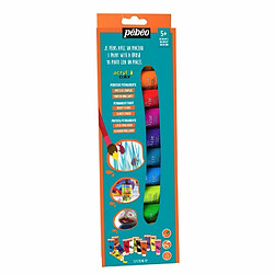 Pebeo Kit découverte peinture acrylique - 12 couleurs - 12 x 20 ml