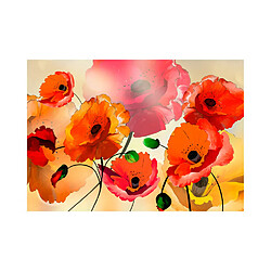 Artgeist Papier peint - Velvet Poppies [350x245]