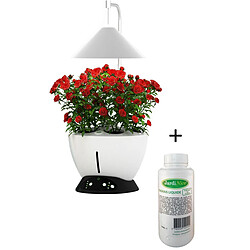 Jardinice Jardinière avec lampe led intégrée Le potager avec engrais liquide + engrais 500 ml.