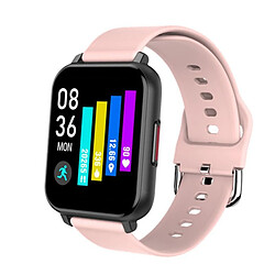 Chrono Montre Connectée, moniteur de fitness à écran tactile de 1,54 "avec tensiomètre/oxygène/moniteur de fréquence cardiaque IP67 étanche avec podomètre de sommeil compteur de pas pour femmes hommes téléphones Android iPhone( Rose)