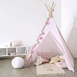 Avis Atmosphera, Createur D'Interieur Tipi de Décoration pour enfant Dream - H. 160 cm - Rose