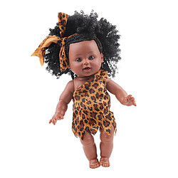 30cm Real Life Baby Boy Doll Vinyl African Infant Dolls Toy Girl 2