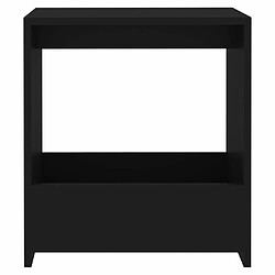 Acheter Maison Chic Table d'appoint | Table Basse Noir 50x26x50 cm Aggloméré -GKD52684