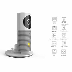 Universal Sécurité de la maison WiFi CCTV Caméra IP Moniteur de bébé Caméra de sécurité de la maison intelligente Grand Angle 180