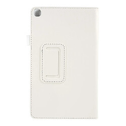 Etui en PU blanc pour votre Samsung Galaxy Tab A 8.0 Wi-Fi (2019) SM-T290