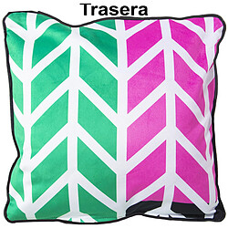 Coussin Alexandra House Living Venecia Multicouleur Textile 45 x 45 cm