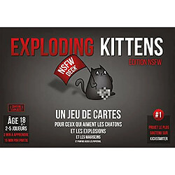 Avis Asmodee Exploding Kittens : NSFW Edition (Edition 2022), Jeu de société, Jeu d'ambiance, A partir de 18 Ans, 2 à 5 Joueurs, 15 Min EKIEK02FR