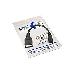 Avis ? Câble Micro USB/M vers USB/H - 0,15 M Noir