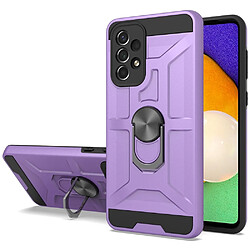 Coque en TPU anti-chocs avec béquille pour votre Samsung Galaxy A52 4G/5G/A52s 5G - violet foncé