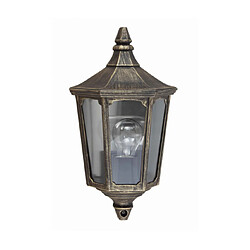 Elstead Lighting Applique murale extérieur Cricklade Aluminium Noir, Or