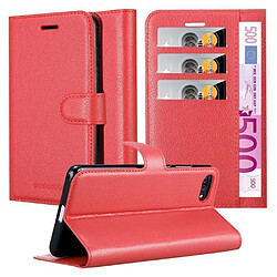 Cadorabo Coque Asus ZenFone 4 MAX (5.5 Zoll) Etui en Rouge