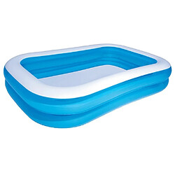 Bestway Piscine gonflable Bleu/blanc 262 x 175 x 51 cm 54006