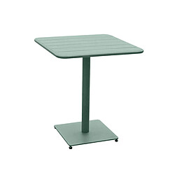 Table de jardin carrée Phuket Olive 65 x 65 cm - 2 places - Hespéride