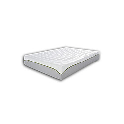 Incroyable Literie Galion - Matelas 23cm avec effet surmatelas intégré - Mousse HR et HD aux extraits de soja, réversible, ergonomique, et français 140x190