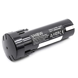 vhbw Batterie compatible avec ABB Stotz Minifix 210 outil électrique (1500mAh NiMH 2,4V)