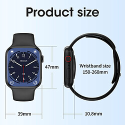 Acheter Yonis Montre Connectée Or IP68 NFC GPS AI Bluetooth