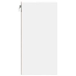 Acheter vidaXL Armoire suspendue blanc 30x29,5x60 cm bois d'ingénierie