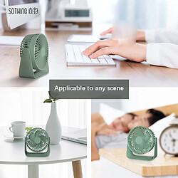 Acheter Universal Mini ventilateur de refroidissement Diffuseur d'arôme Ventilateur de bureau USB avec angle réglable à 360 rotations, Bureau Home Voyages | Fan (vert)