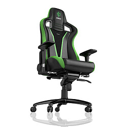 Noblechairs EPIC - Sprout Edition - Noir/Vert pas cher